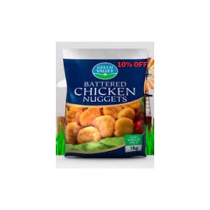 Picture of GREEN VALLEY CHICKEN NUGGETS 10%OFF 1KG